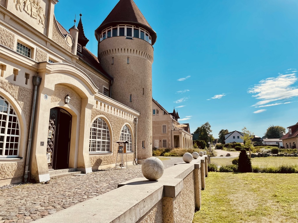 Schloss Stolpe mit Stellplatz